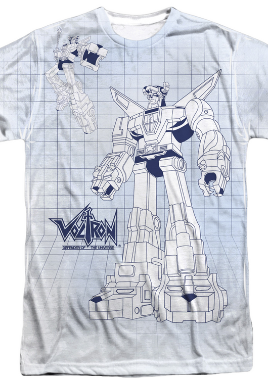 Blueprint Voltron T-Shirt - main product image