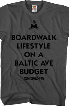 Boardwalk Lifestyle Monopoly T-Shirt