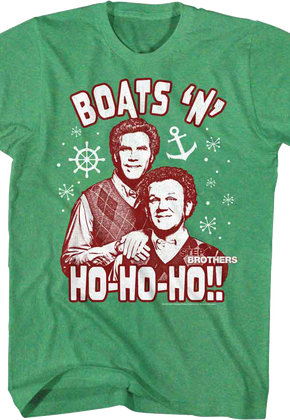 Boats 'N' Ho-Ho-Ho Step Brothers T-Shirt