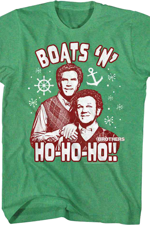Boats 'N' Ho-Ho-Ho Step Brothers T-Shirtmain product image