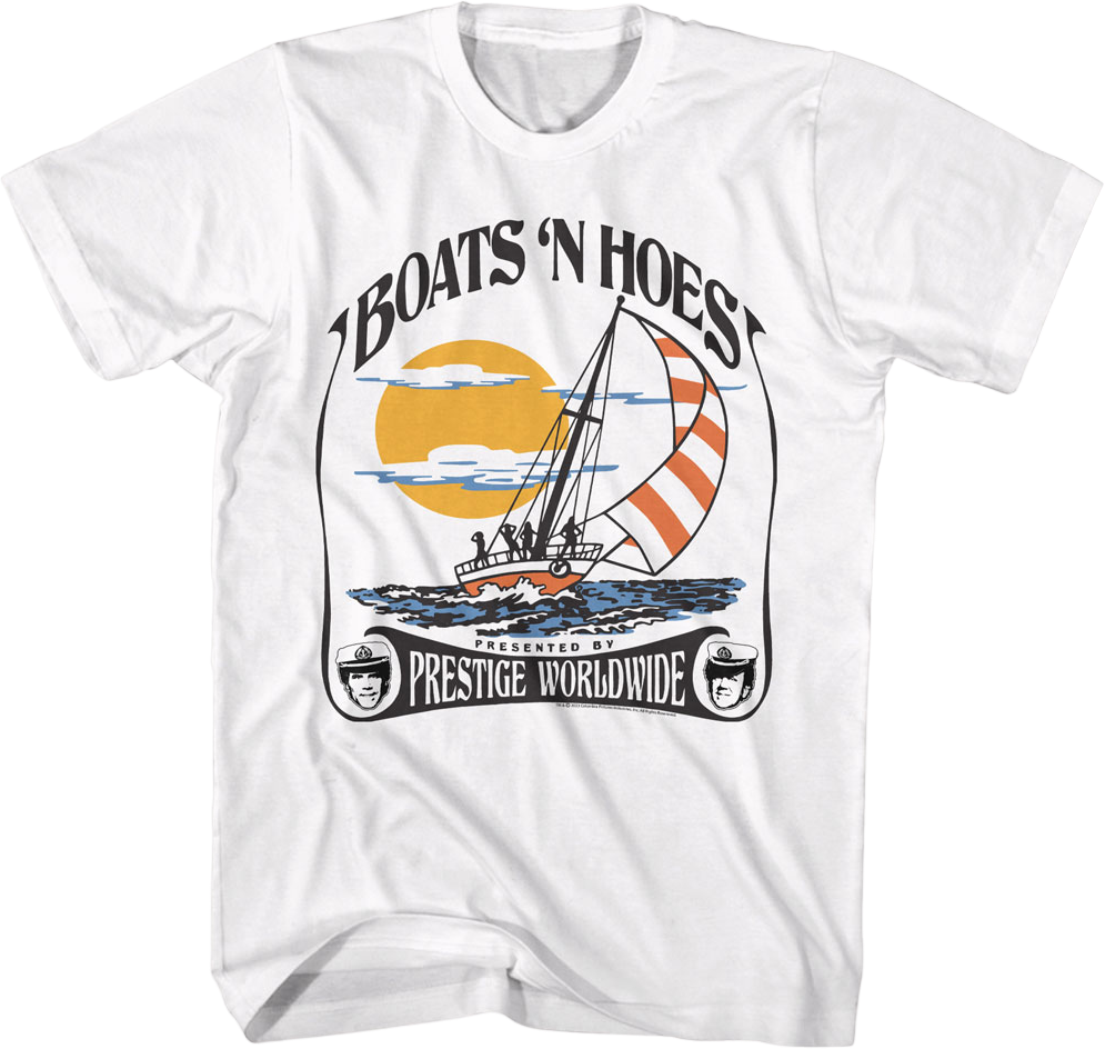 Boats 'N Hoes Presented By Prestige Worldwide Step Brothers T-Shirt