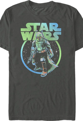 Boba Fett Bounty Hunter Pose Star Wars T-Shirt