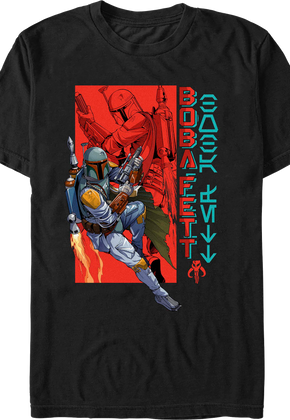 Boba Fett Collage Star Wars T-Shirt