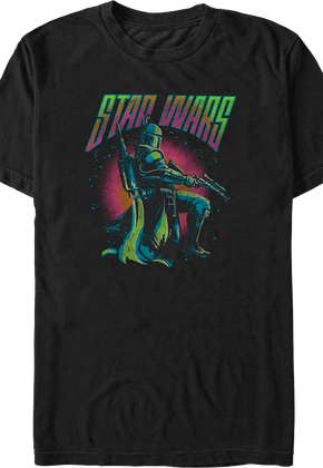 Boba Fett Colorful Clone Star Wars T-Shirt