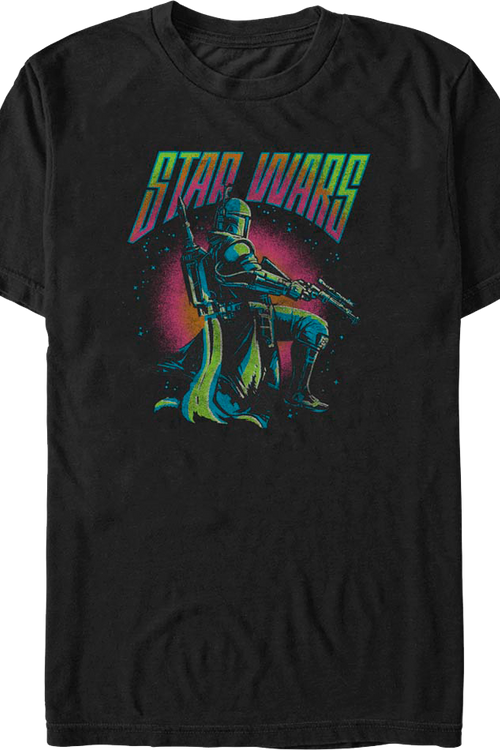 Boba Fett Colorful Clone Star Wars T-Shirt - main product image