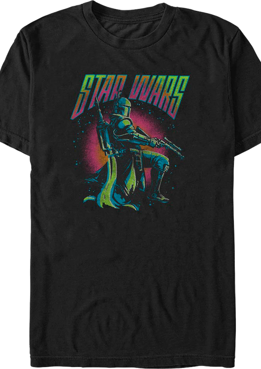 Boba Fett Colorful Clone Star Wars T-Shirt - main product image