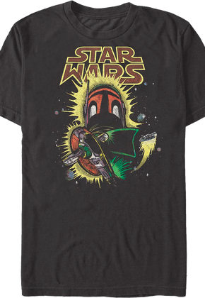 Boba Fett Comic Book Star Wars T-Shirt