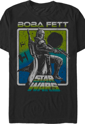 Boba Fett Galactic Bounty Hunter Star Wars T-Shirt