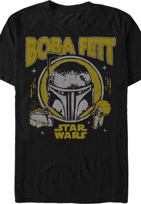Boba Fett Helmet Star Wars T-Shirt