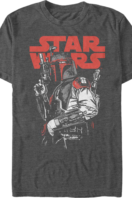 Boba Fett Legendary Bounty Hunter Star Wars T-Shirt - main product image