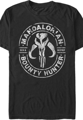 Boba Fett Mandalorian Bounty Hunter Star Wars T-Shirt