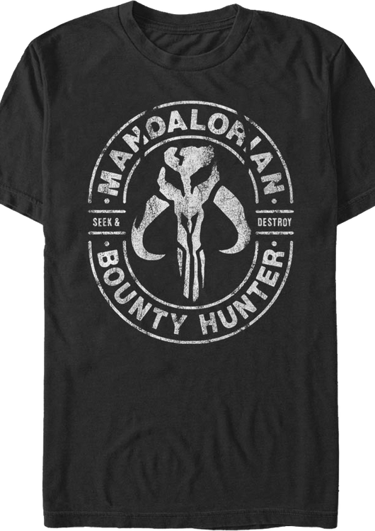 Boba Fett Mandalorian Bounty Hunter Star Wars T-Shirt - main product image