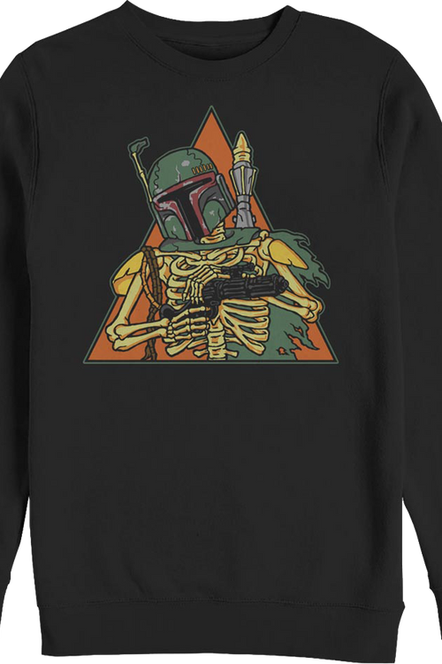 Boba Fett Skeleton Star Wars Sweatshirtmain product image