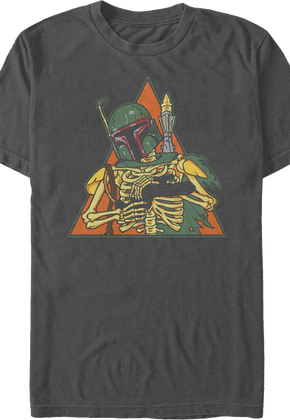Boba Fett Skeleton Star Wars T-Shirt
