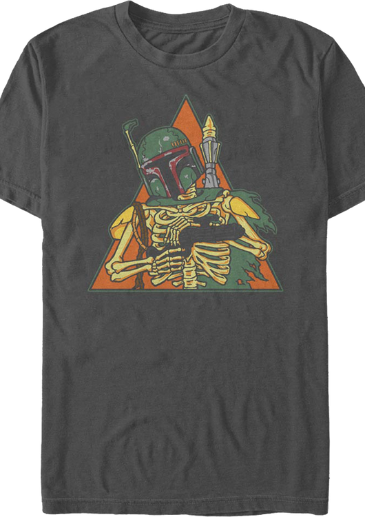 Boba Fett Skeleton Star Wars T-Shirt - main product image