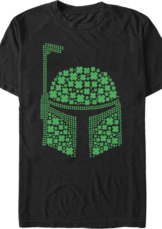 Boba Fett St. Patrick's Day Star Wars T-Shirt - main product image