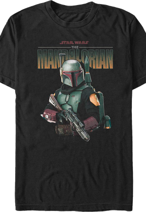 Boba Fett The Mandalorian Star Wars T-Shirt