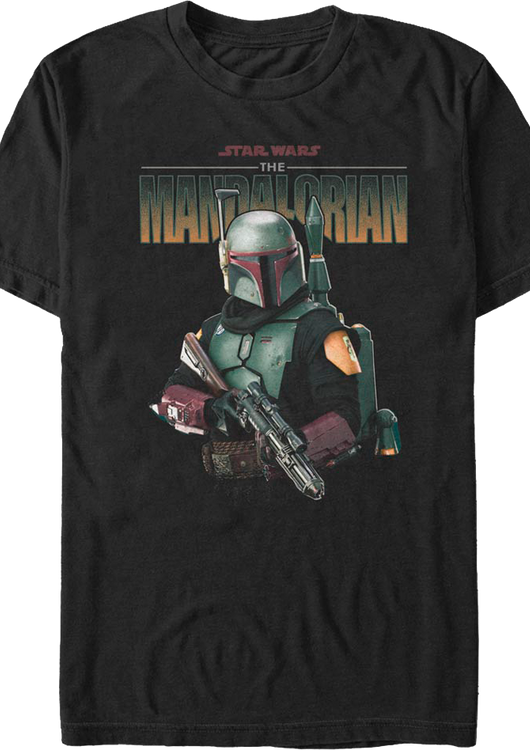 Boba Fett The Mandalorian Star Wars T-Shirt - main product image
