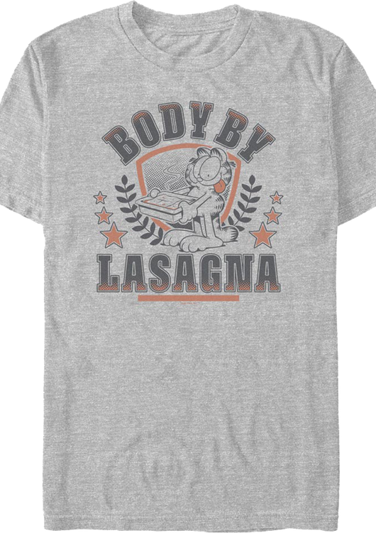 Body By Lasagna Garfield T-Shirt - main product image