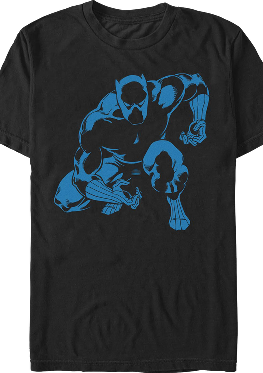 Bold Black Panther Marvel Comics T-Shirt - main product image
