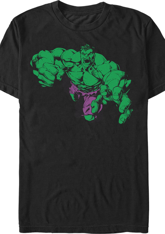 Bold Incredible Hulk Marvel Comics T-Shirt - main product image