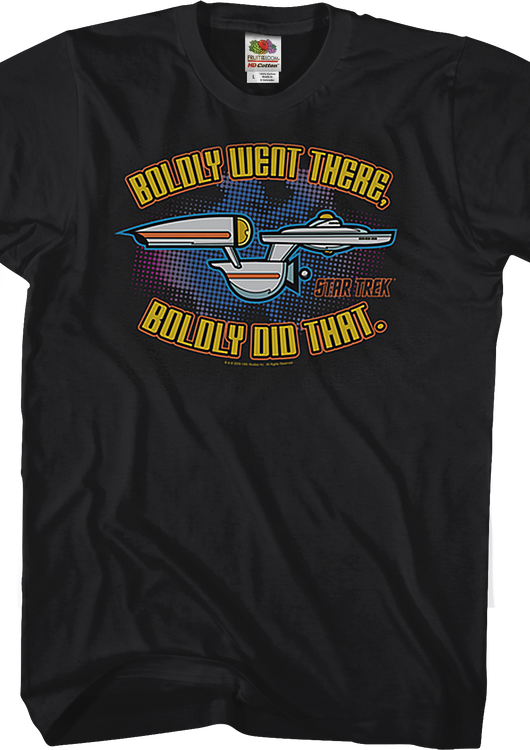 Boldly Went There Boldly Did That Star Trek T-Shirt - main product image