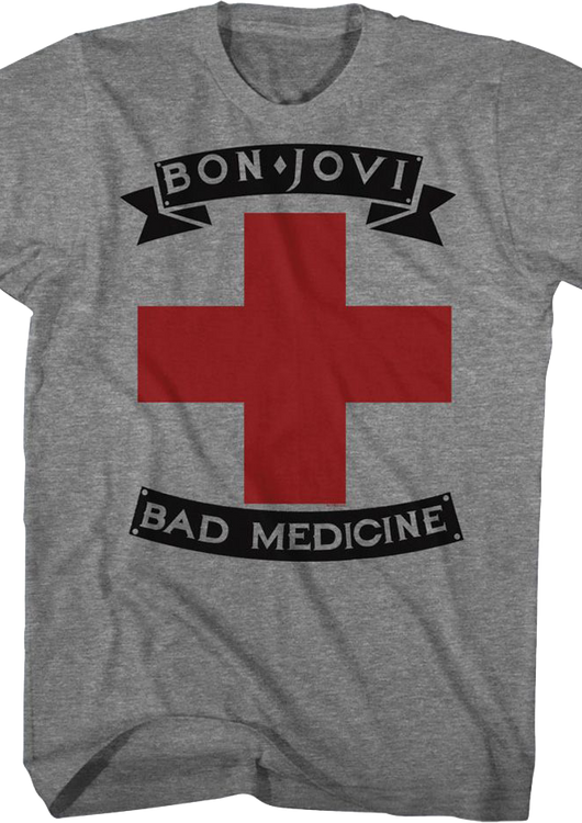 Vintage Bad Medicine Bon Jovi T-Shirt - main product image