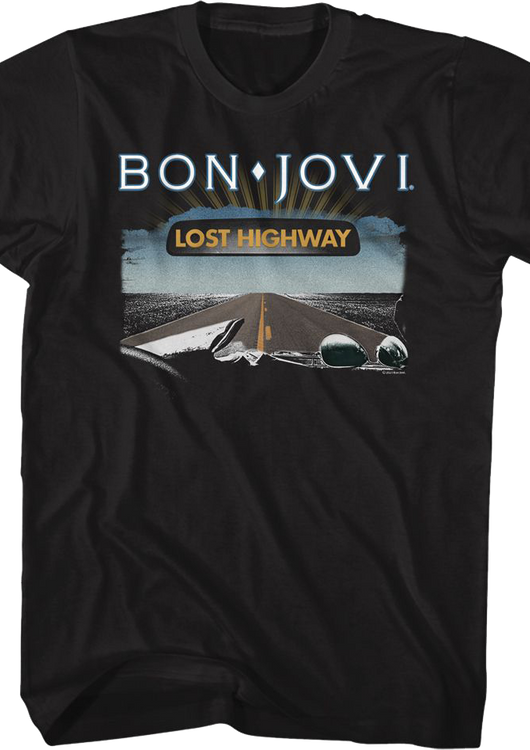 Lost Highway Bon Jovi T-Shirt - main product image