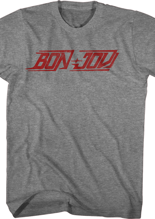 Classic Logo Bon Jovi T-Shirt - main product image