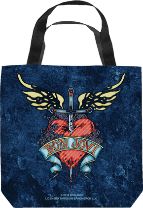 Bon Jovi Tote Bag