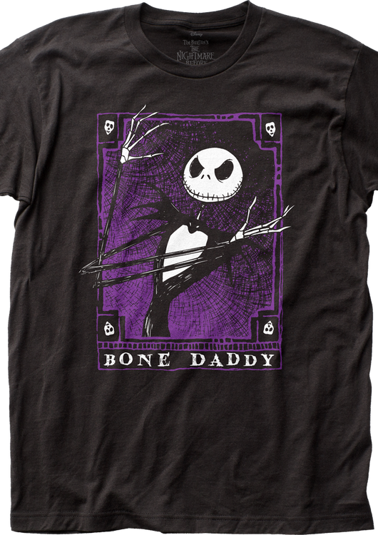 Bone Daddy Nightmare Before Christmas T-Shirt - main product image