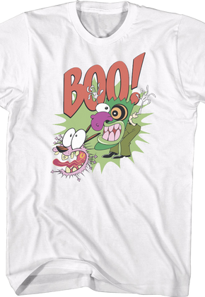 Boo Courage The Cowardly Dog T-Shirt