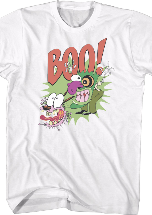 Boo Courage The Cowardly Dog T-Shirt - main product image
