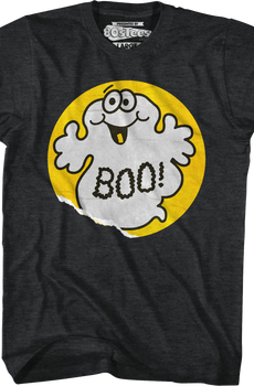 Boo Ghost Scratch & Sniff Sticker T-Shirt