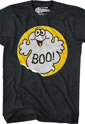 Boo Ghost Scratch & Sniff Sticker T-Shirt