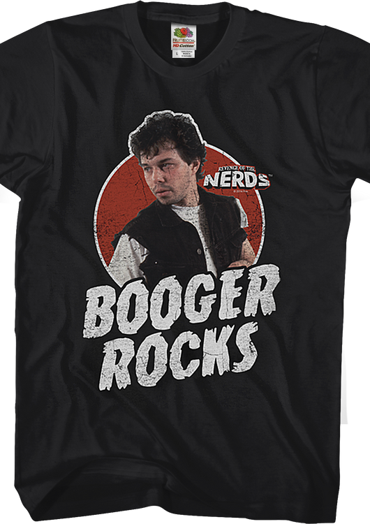 Booger Rocks Revenge of the Nerds T-Shirt - main product image