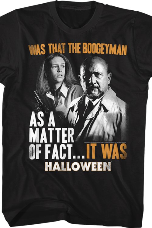 Boogeyman Halloween T-Shirtmain product image