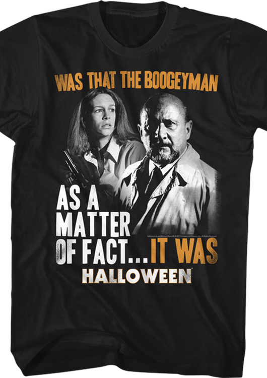 Boogeyman Halloween T-Shirt - main product image