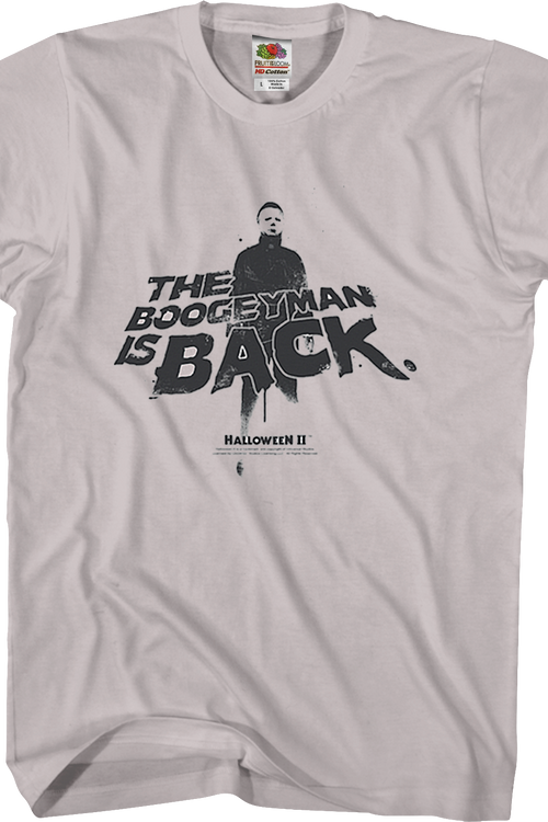 Boogeyman Is Back Halloween II T-Shirtmain product image