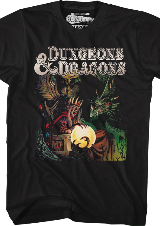 Book Cover Dungeons & Dragons T-Shirt - main product image