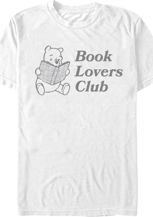 Book Lovers Club Winnie The Pooh T-Shirt - main product image