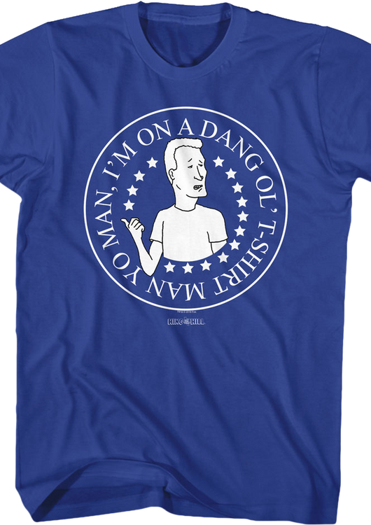 Boomhauer Dang Ol' King of the Hill T-Shirt - main product image