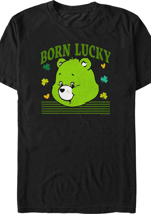 Born Lucky Care Bears T-Shirt - main product image