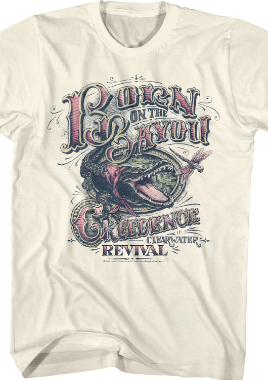 Born On The Bayou Creedence Clearwater Revival T-Shirt - main product image