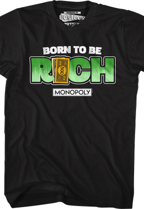 Born To Be Rich Monopoly T-Shirt