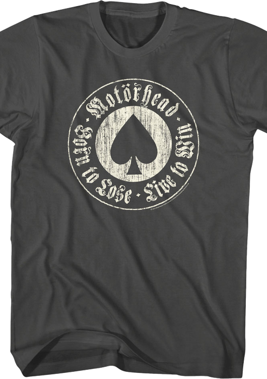 Born To Lose Live To Win Motorhead T-Shirt - main product image