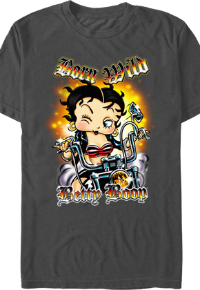 Born Wild Betty Boop T-Shirt