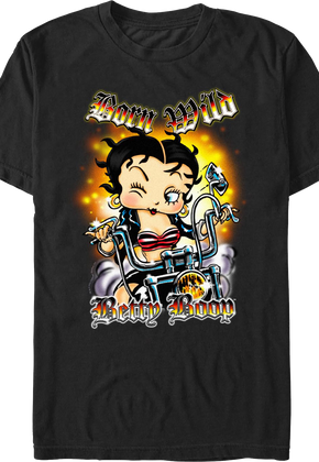 Born Wild Betty Boop T-Shirt
