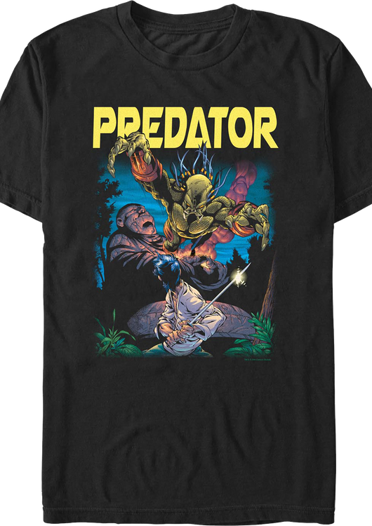 Boss Fight Illustration Predator T-Shirt - main product image