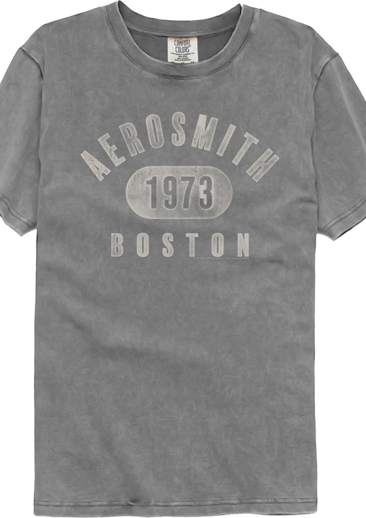 Boston 1973 Aerosmith Comfort Colors Brand T-Shirt - main product image
